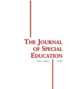 Journal of Special Education (JSE) Image