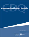 Communication Disorders Quarterly (CDQ) Image